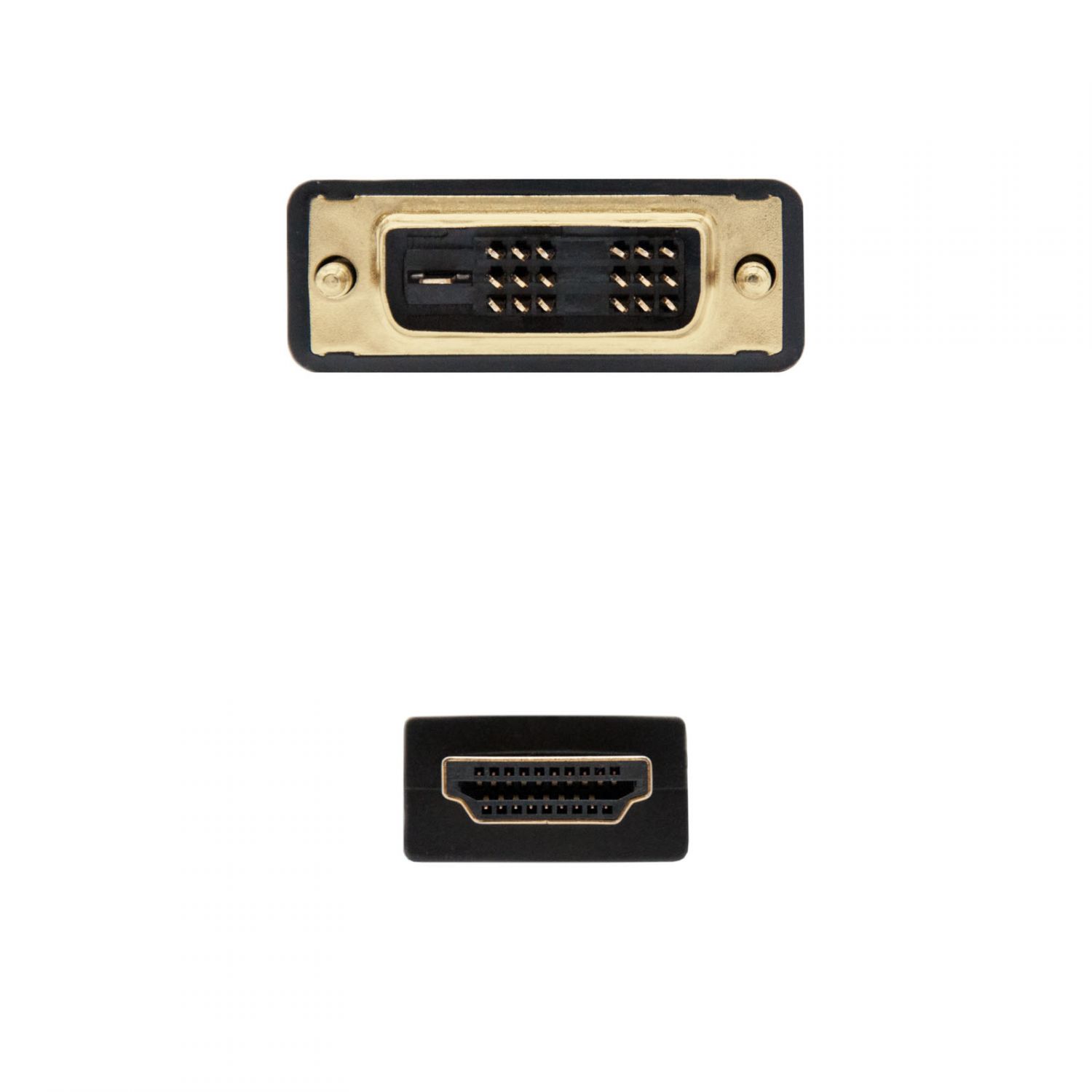 10.15.0505 - Adaptador de cable Nanocable HDMI - DVI, 5m DVI A Negro