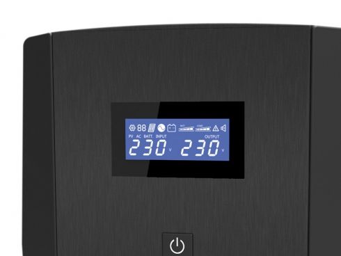 ZEUS 04EM - S.A.I. CONCEPTRONIC 2200VA 1320W 5 Tomas 2xSchuko 1xUSB 2.0 Negra (ZEUS04EM)