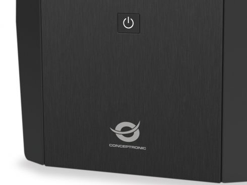 ZEUS 04EM - S.A.I. CONCEPTRONIC 2200VA 1320W 5 Tomas 2xSchuko 1xUSB 2.0 Negra (ZEUS04EM)