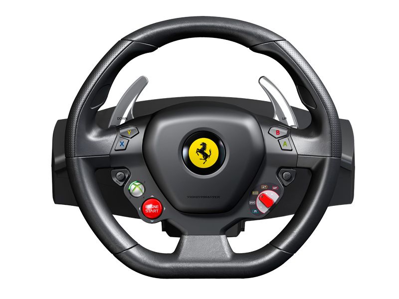 4460094 - Mando y volant Thrustmaster Ferrari 458 Volante + Pedale Xbox Negro