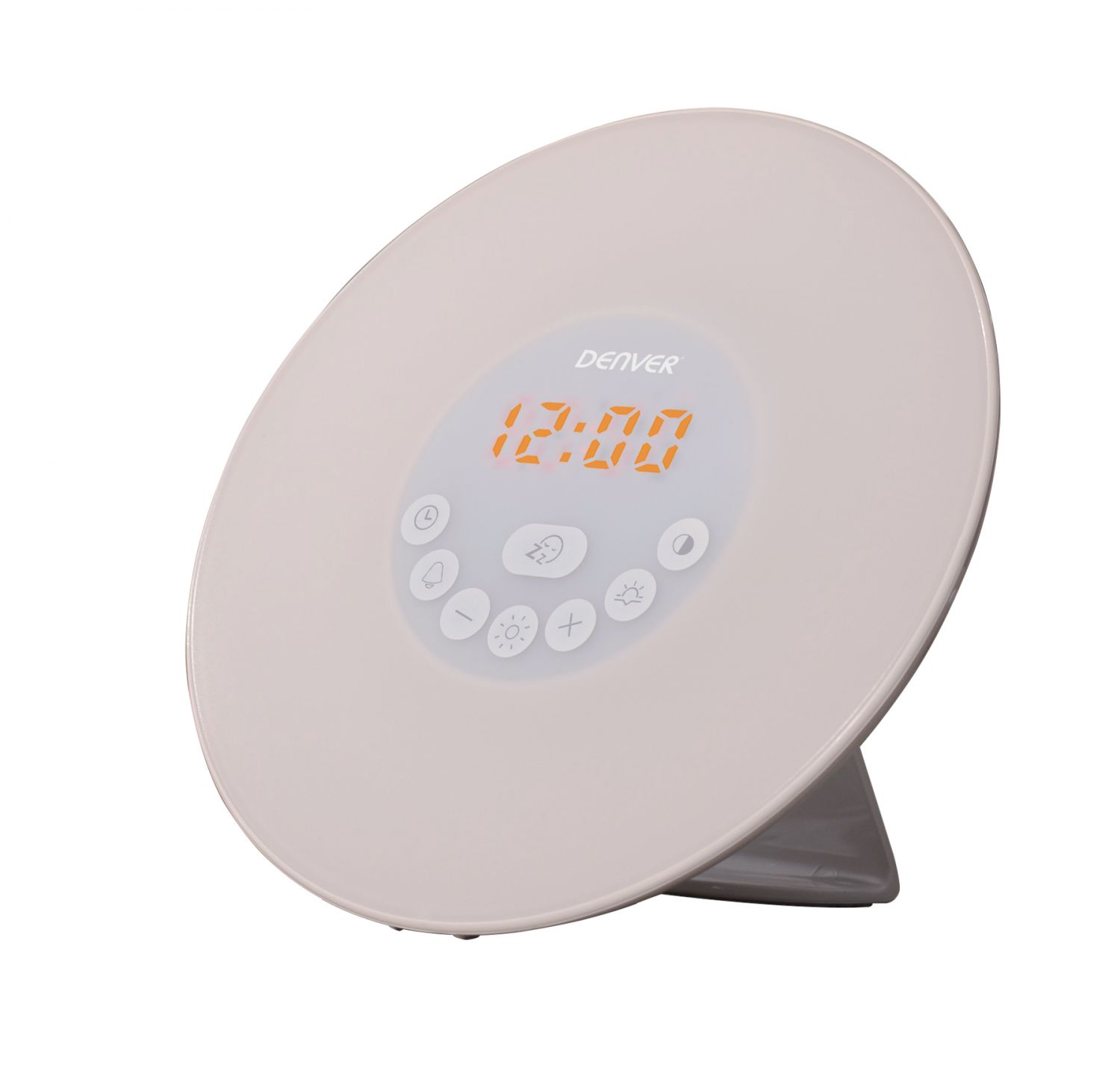 111131200070 - Despertador Denver Electronic CRL-330NR Digital alarm clock Blanco
