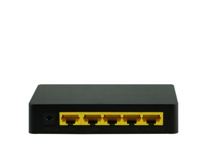 KS105 - Dispositivo de red Kasda KS105 switch No administrado Fast Ethernet (10/100) Negro