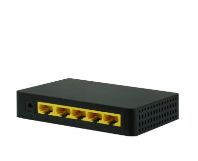 KS105 - Dispositivo de red Kasda KS105 switch No administrado Fast Ethernet (10/100) Negro