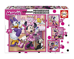 Puzzle EDUCA BORRAS Minnie Happy Helpers 3-5años(17630)