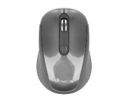 Ratón NGS Óptico Wireless RF 1600dpi Gris (HAZE GRAY)