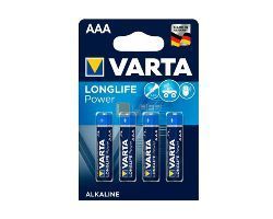 Pack 4 Pilas Varta AAA Alcalinas LR03 1.5V (38431)