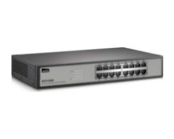 Switch NETIS 16xRJ45 GbE Rack Negro (ST3116GS)