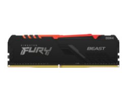 Módulo Kingston DDR4 8Gb 2666 FURY RGB (KF426C16BBA/8)