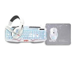 Pack Gaming NASA T+R+Alf+Auric Blanco (ANDROMEDA4IN1-W)