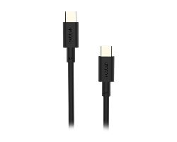 Cable NUBBEH Elisium USB-C/USB-C 1m Negro(NBTCABLCCB1)