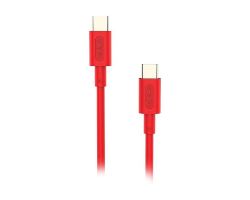 Cable NUBBEH Elisium USB-C/USB-C 1m Rojo (NBTCABLCCR1)