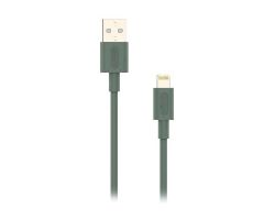 Cable NUBBEH USB-A/Lightning 1m 2A Verde (NBTCABLALG1)