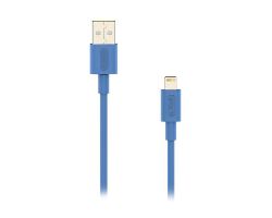 Cable NUBBEH USB-A/Lightning 1m 2A Azul (NBTCABLALBL1)