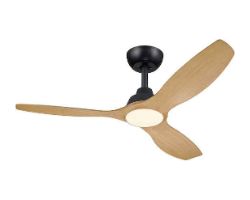 Ventilador Techo Philips con Luz Negro (929004641301)